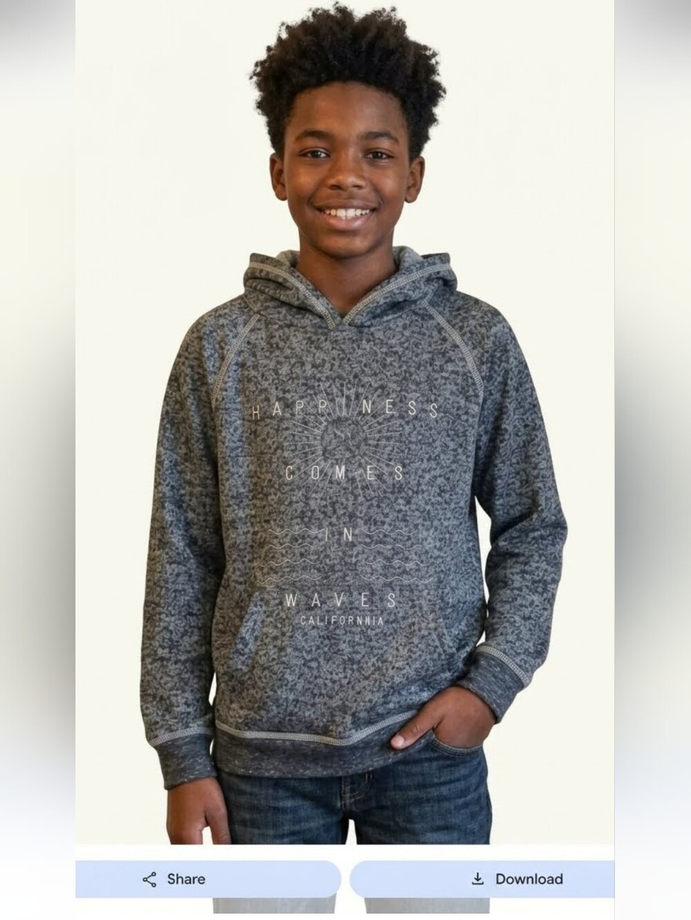 Boys Hoodie NEW S CALIFORNIA
